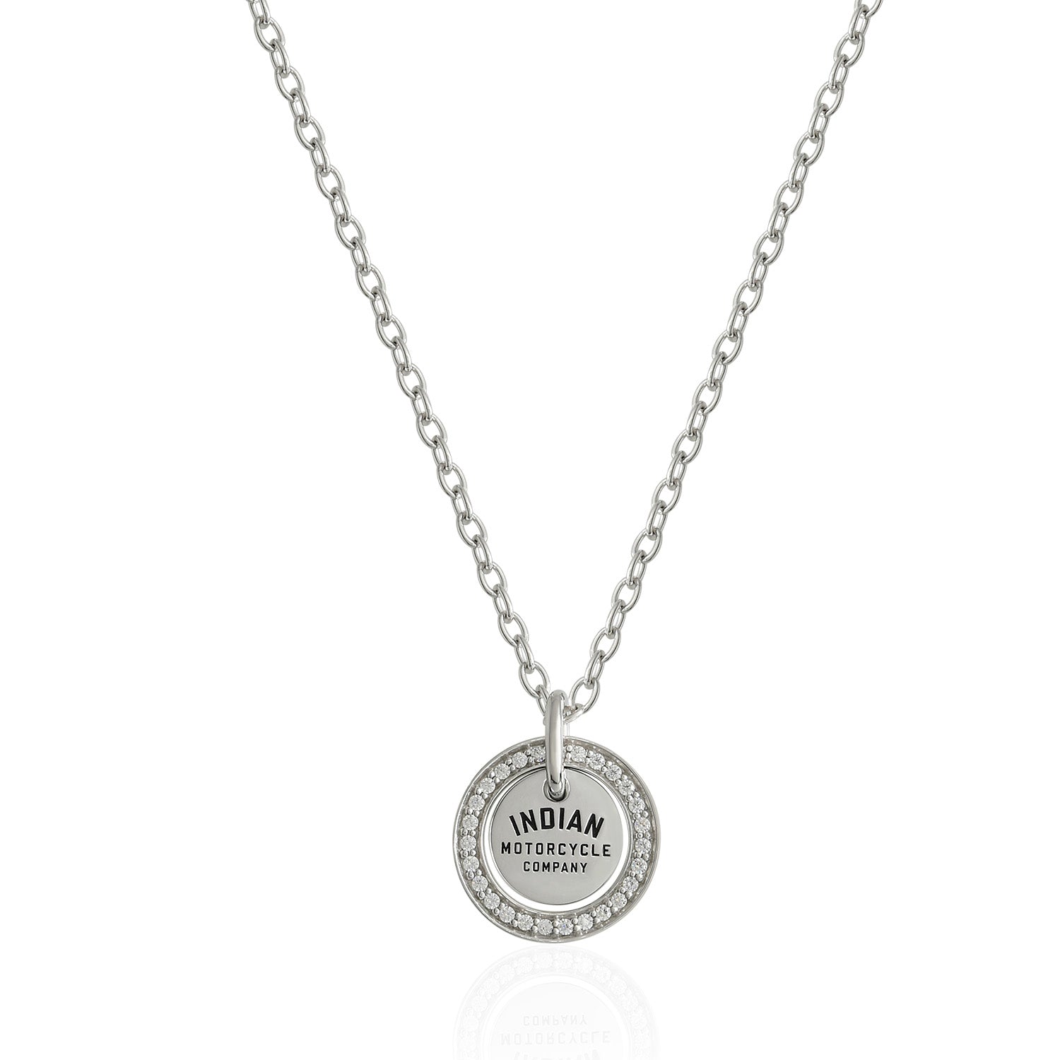 Indian Motorcycle 01 Double-Sided Necklace