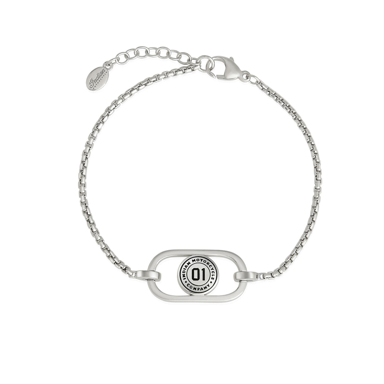 Indian Motorcycle 01 Oval Bracelet