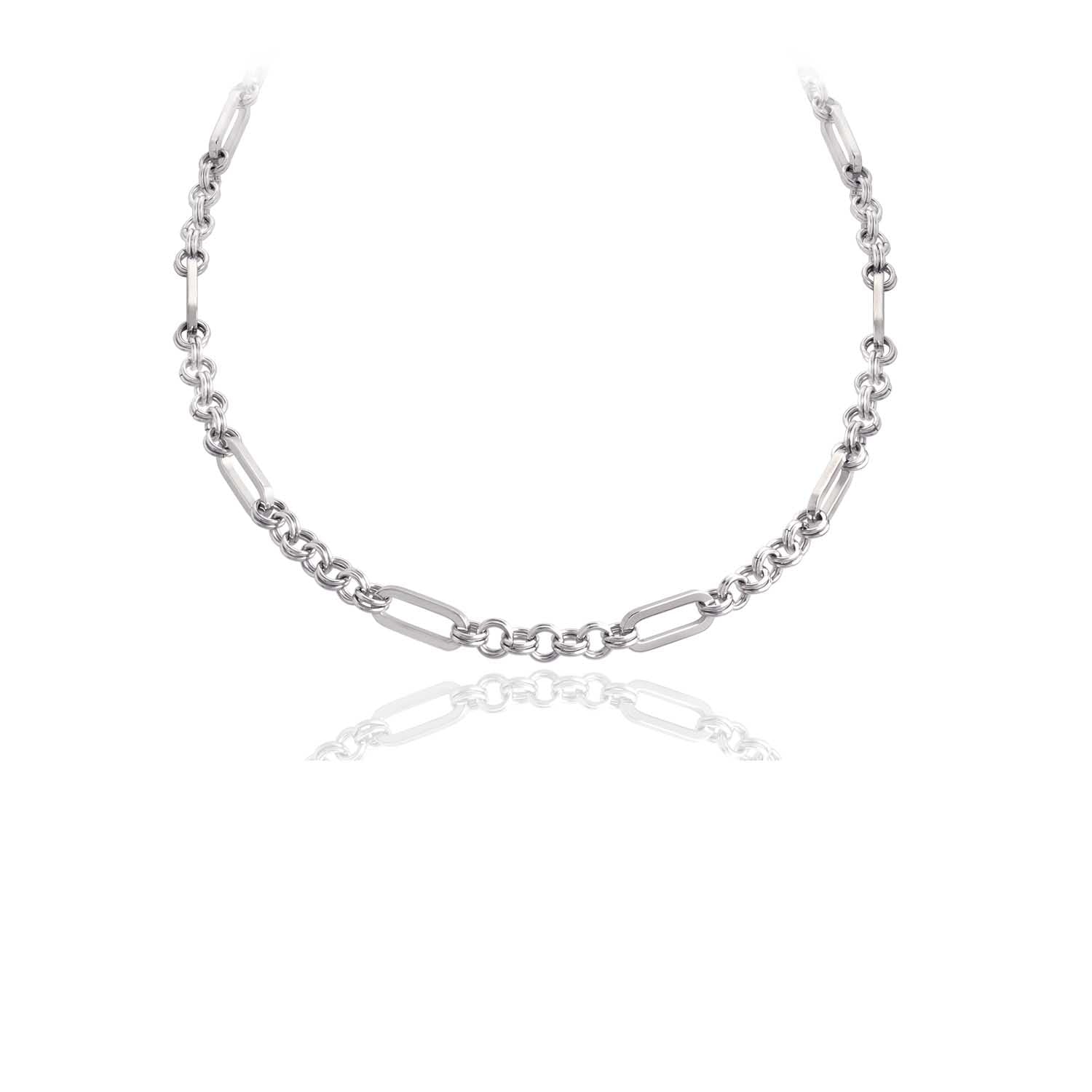 Dual Links Chain Necklace