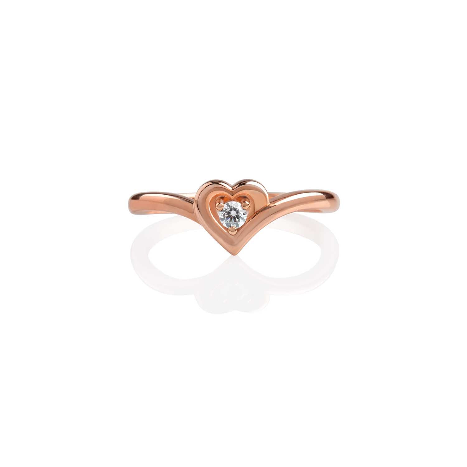 Heart Stacking Ring
