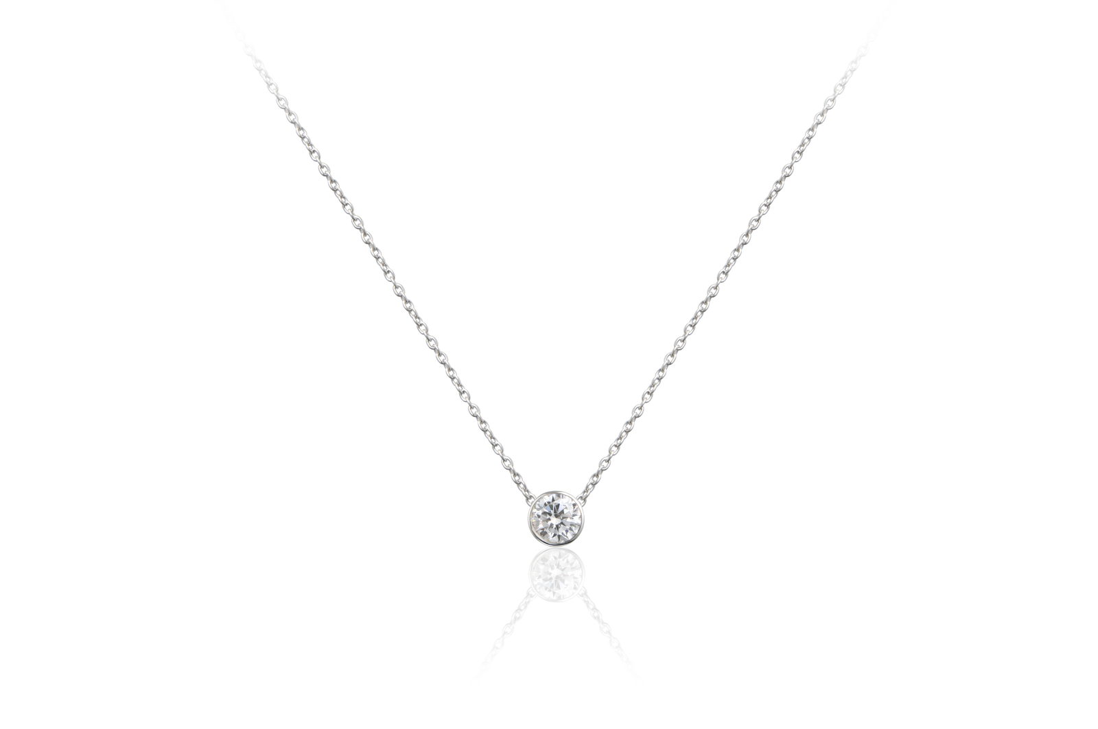 Lanna Solitaire Chain Necklace