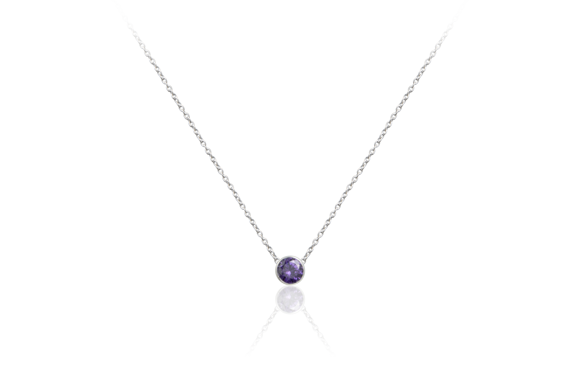 Lanna Solitaire Chain Necklace