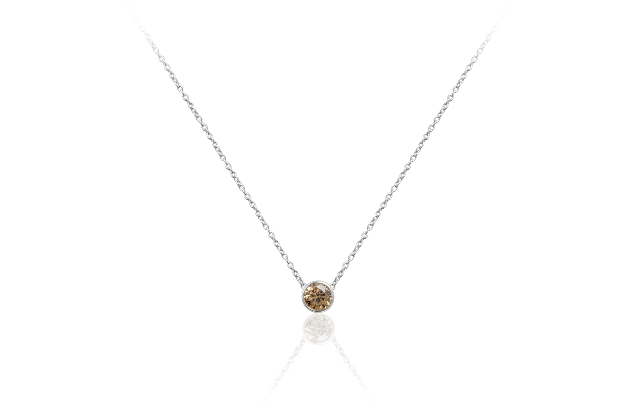 Lanna Solitaire Chain Necklace