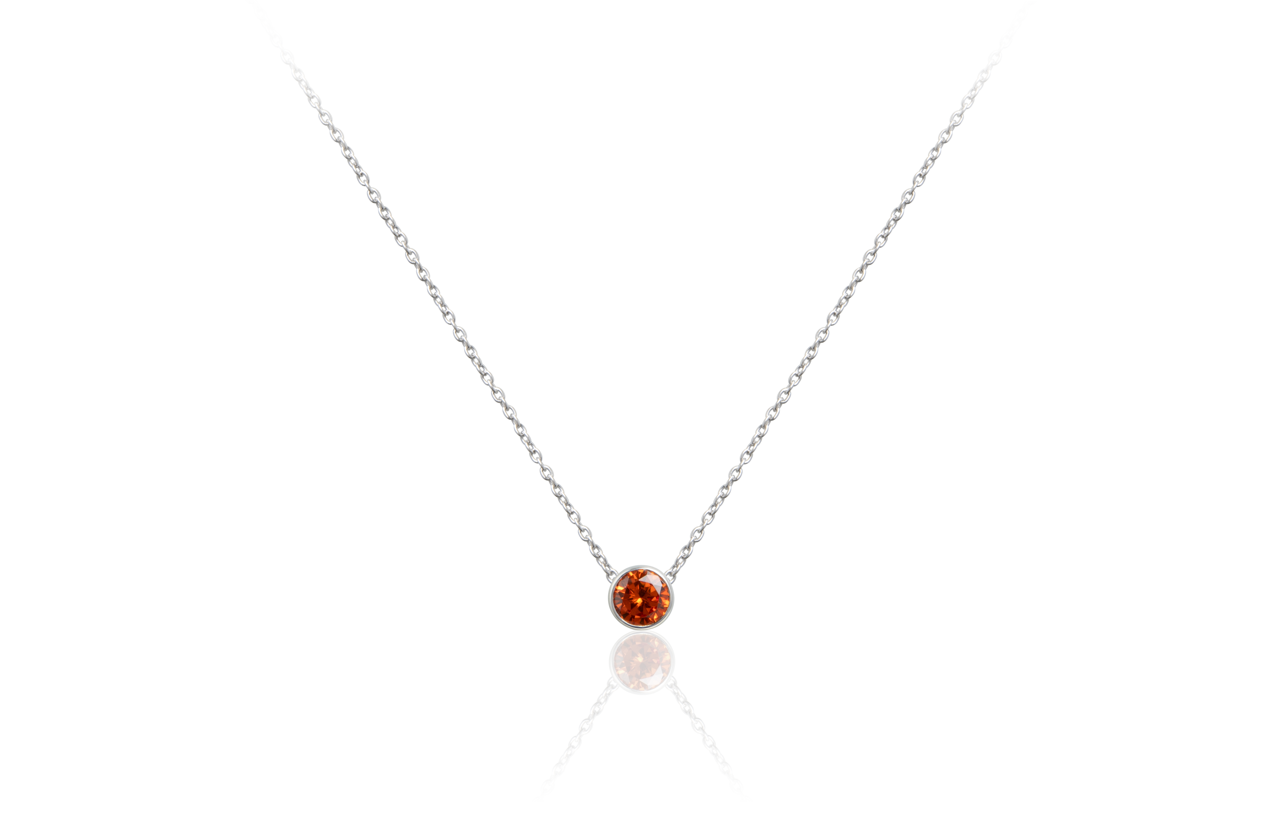 Lanna Solitaire Chain Necklace