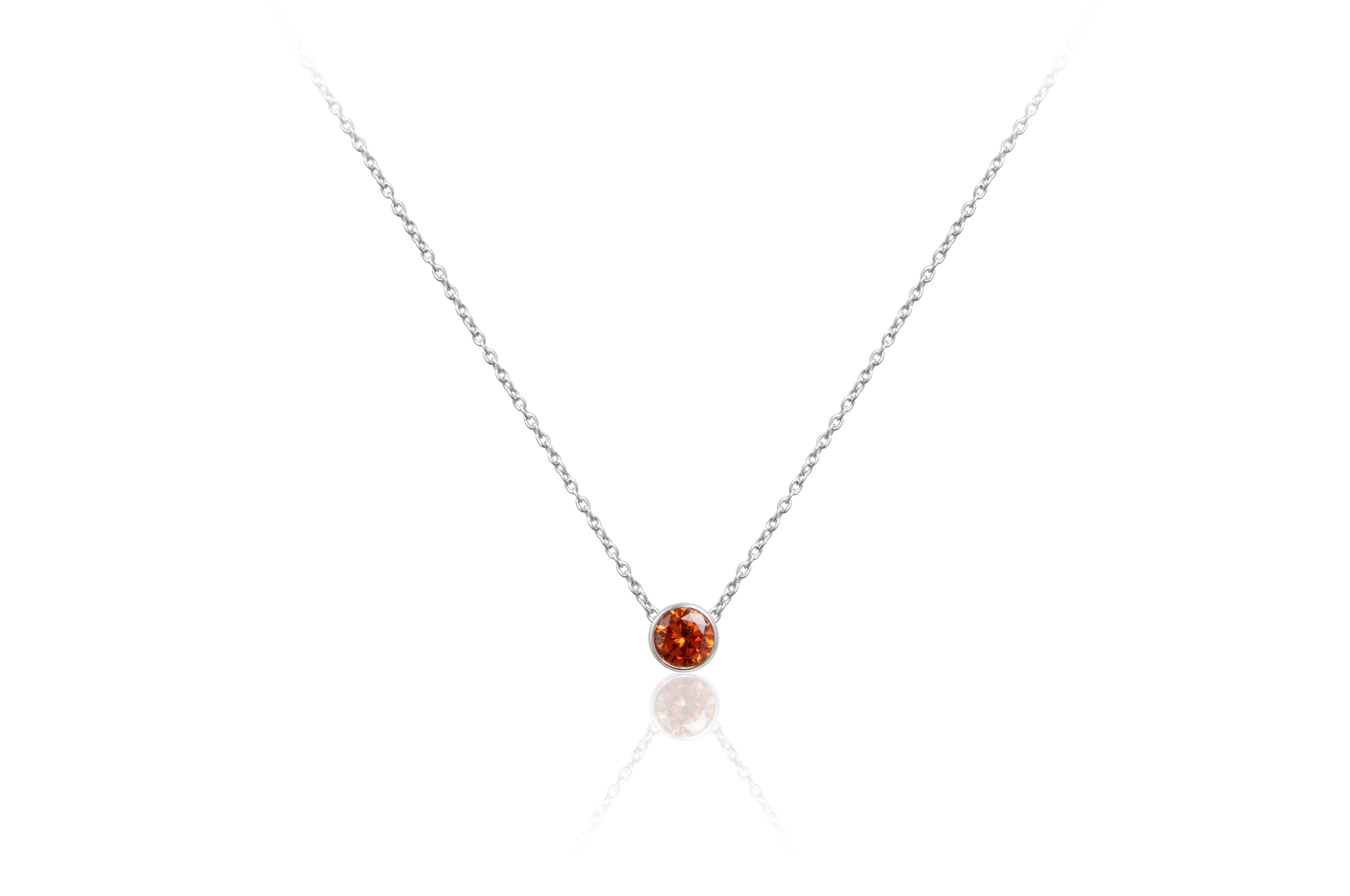 Lanna Solitaire Chain Necklace