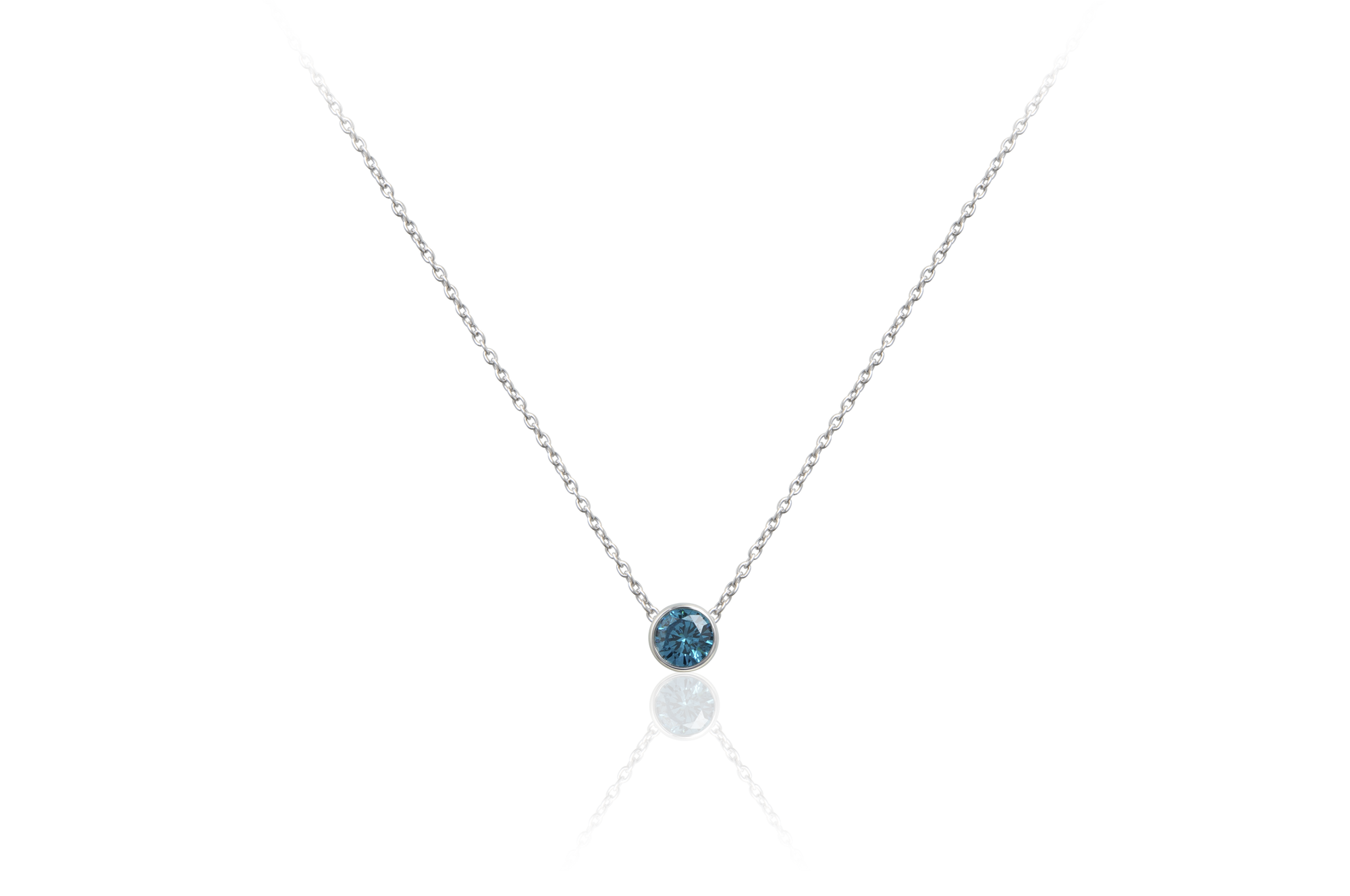 Lanna Solitaire Chain Necklace