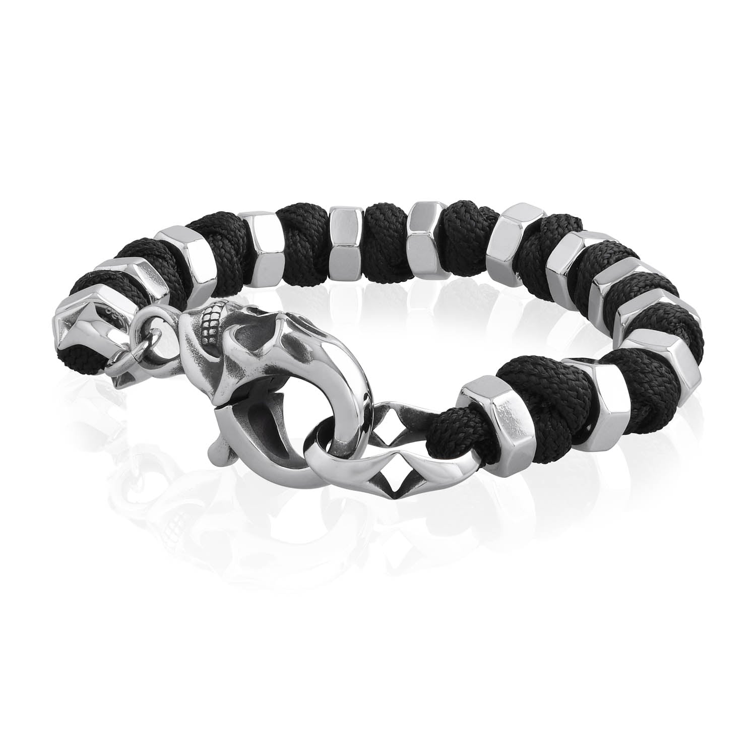 Skull Clasp Paracord Bracelet