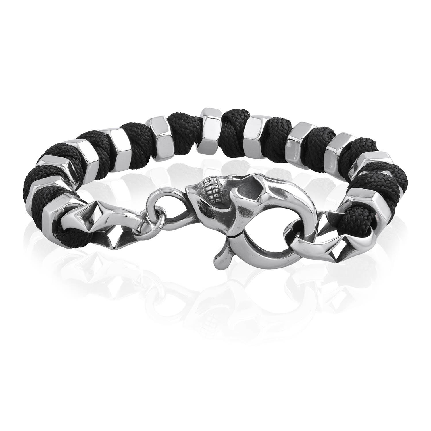 Skull Clasp Paracord Bracelet