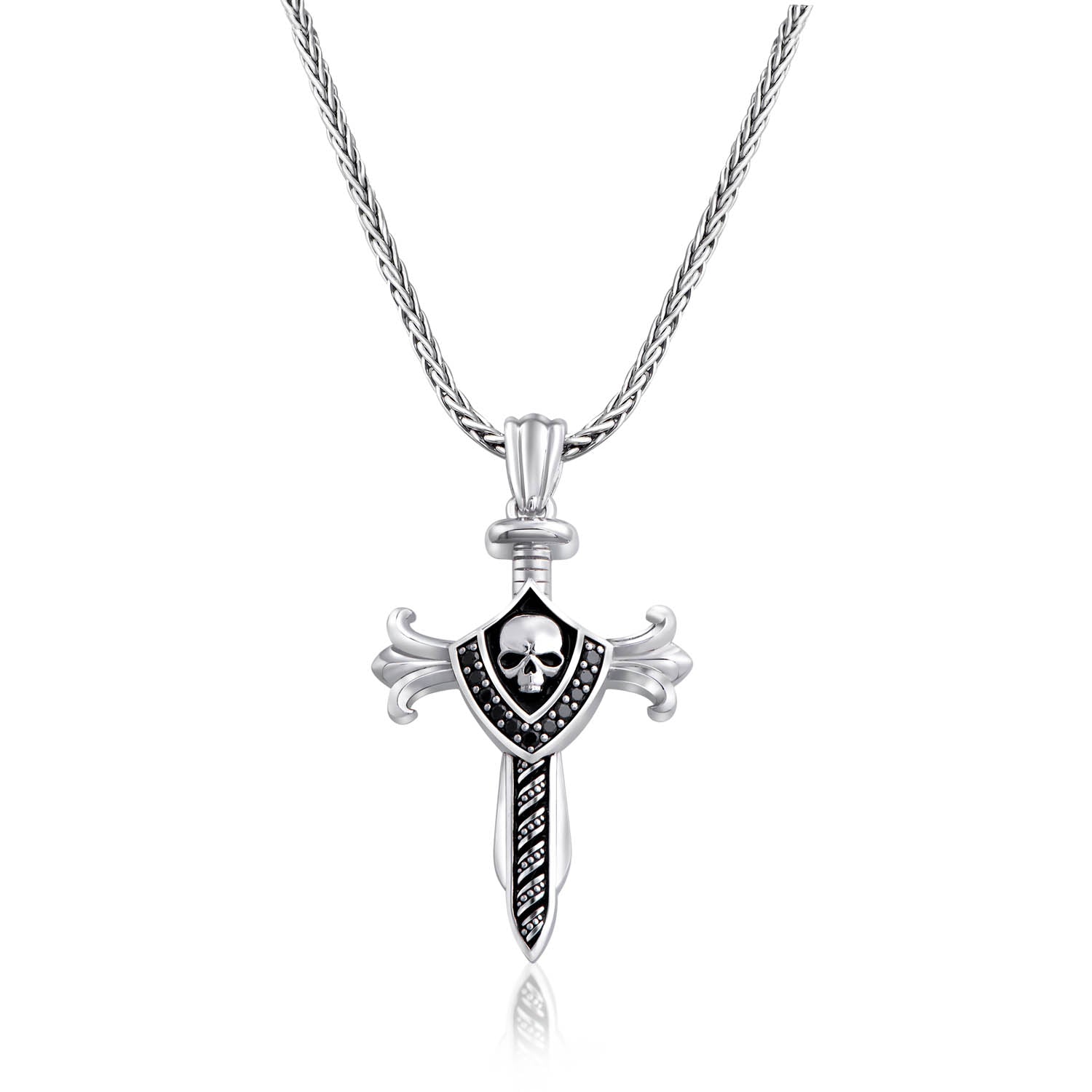 Skull & Cross Necklace