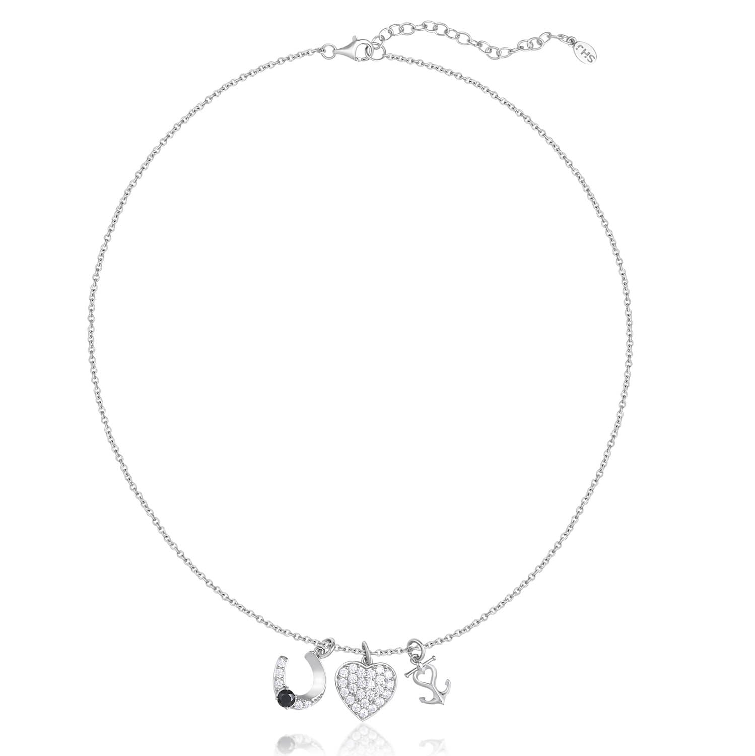 Trio Charm Necklace