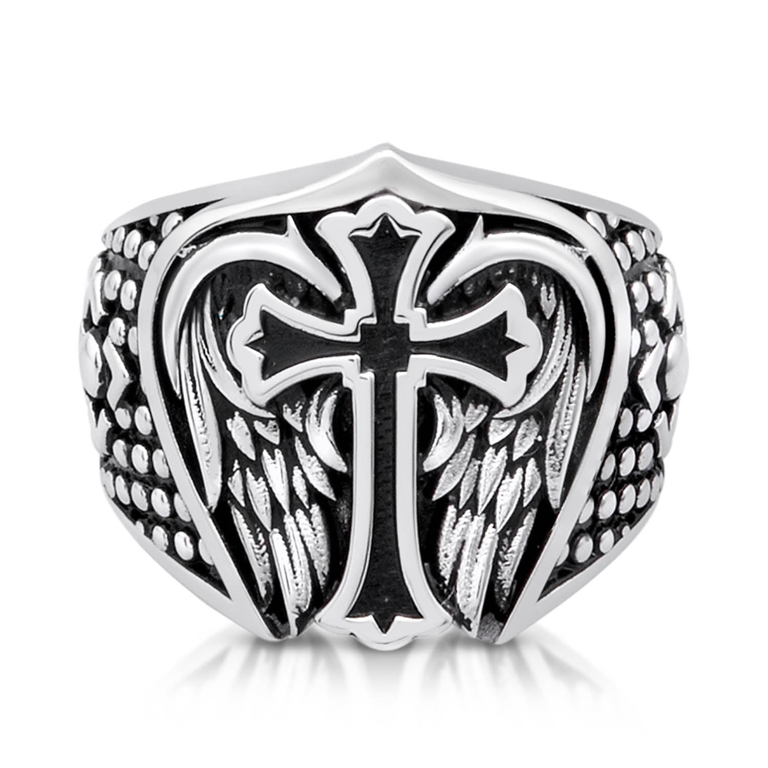 Guardian Wing and Cross Ring