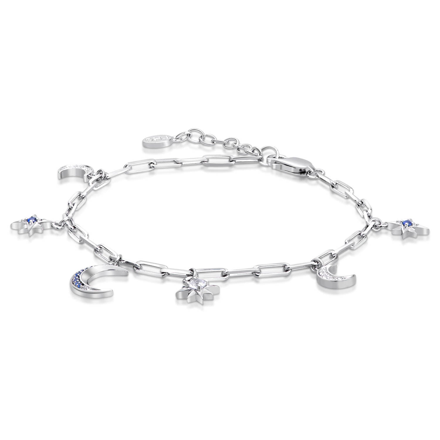 Moon & Stars Multi Charm Bracelet