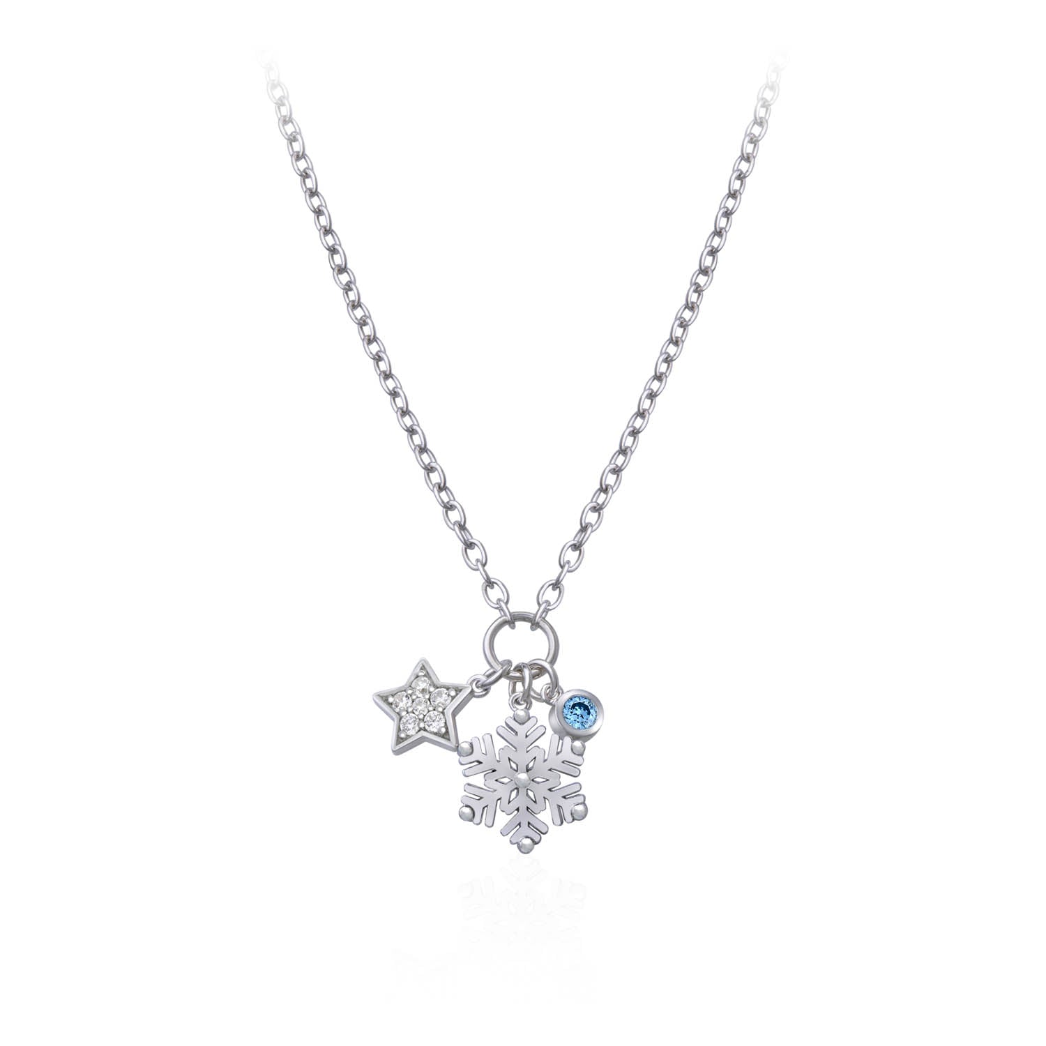 Snowflake Charm Necklace