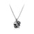 Serpent Half Skull Necklace