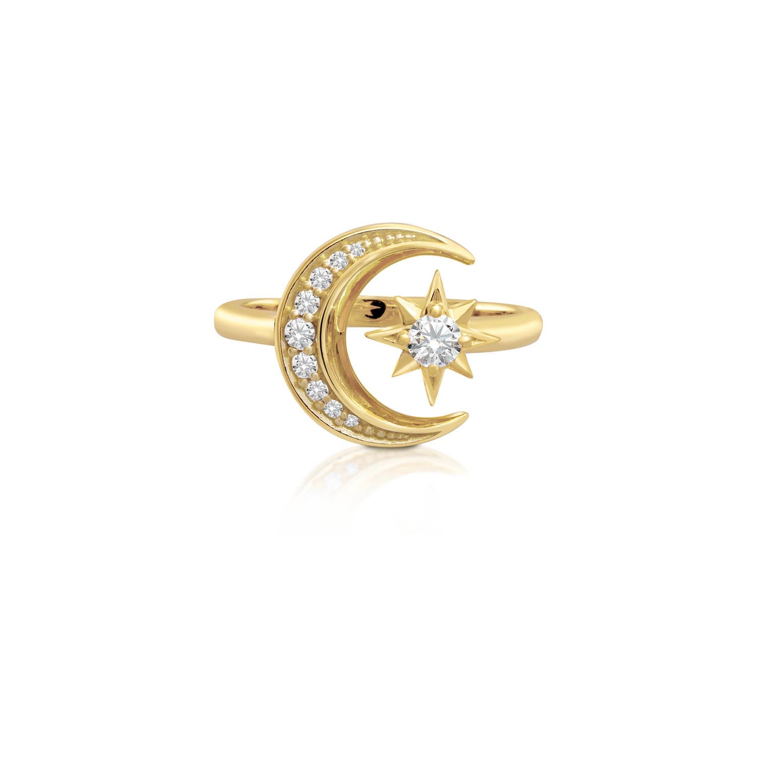 Moon & Stars Ring