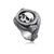 Skull & Snake Ring