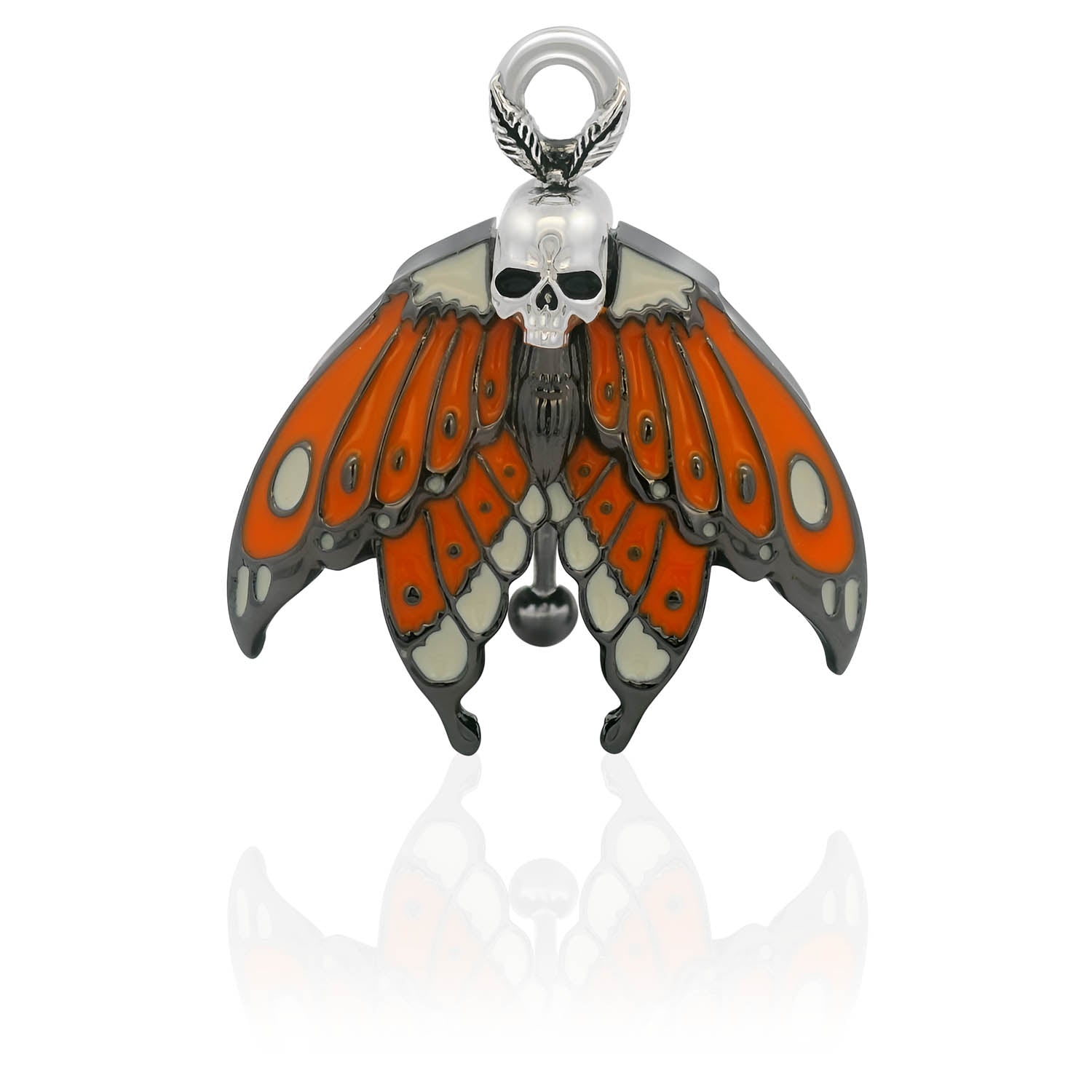 Orange Moth Road Bell