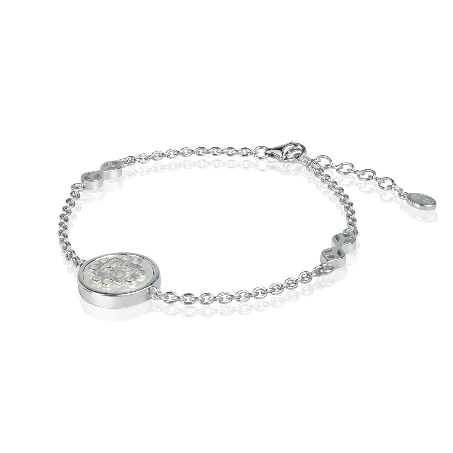 Lanna Eight Petal Medallion Bracelet