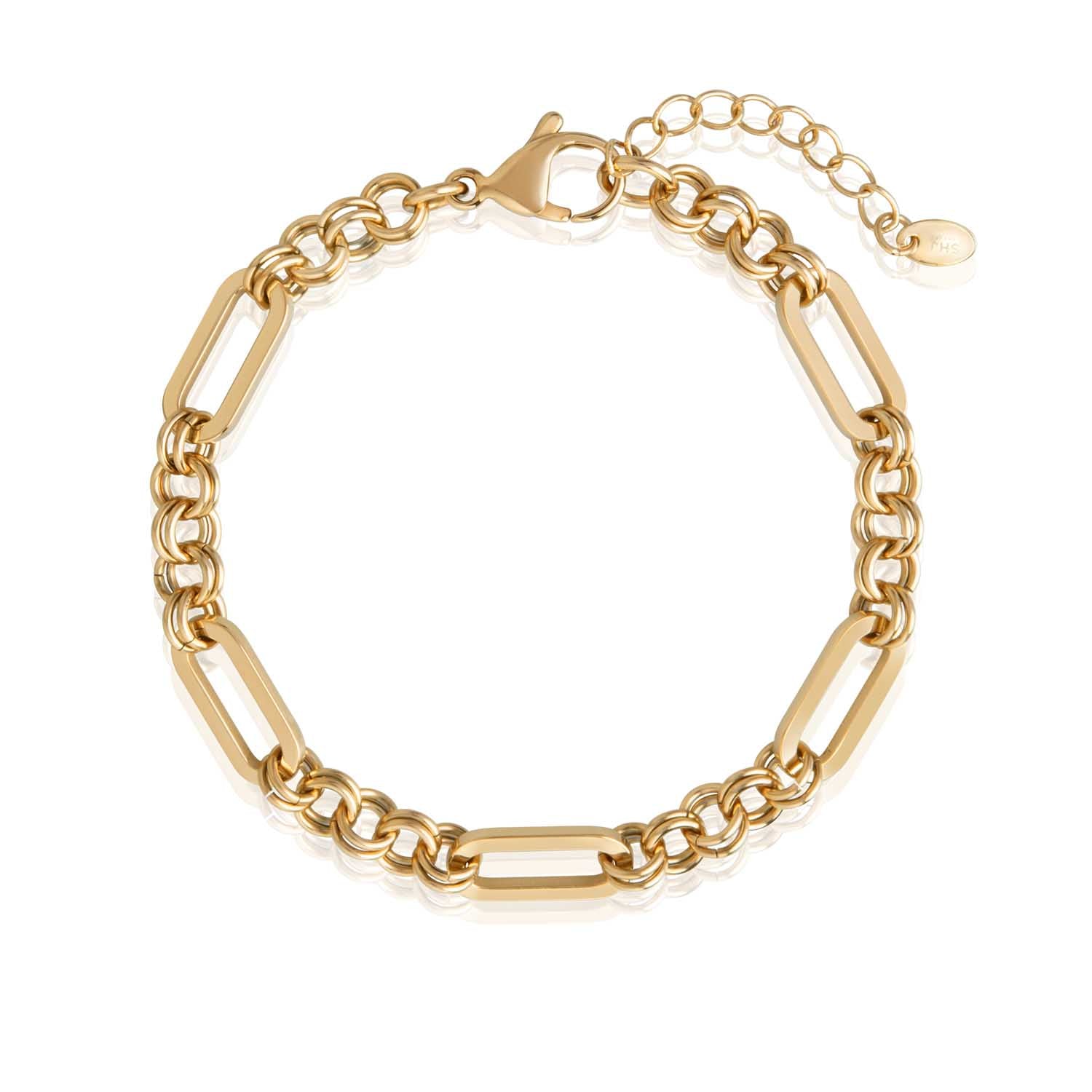 Dual Links Chain Bracelet