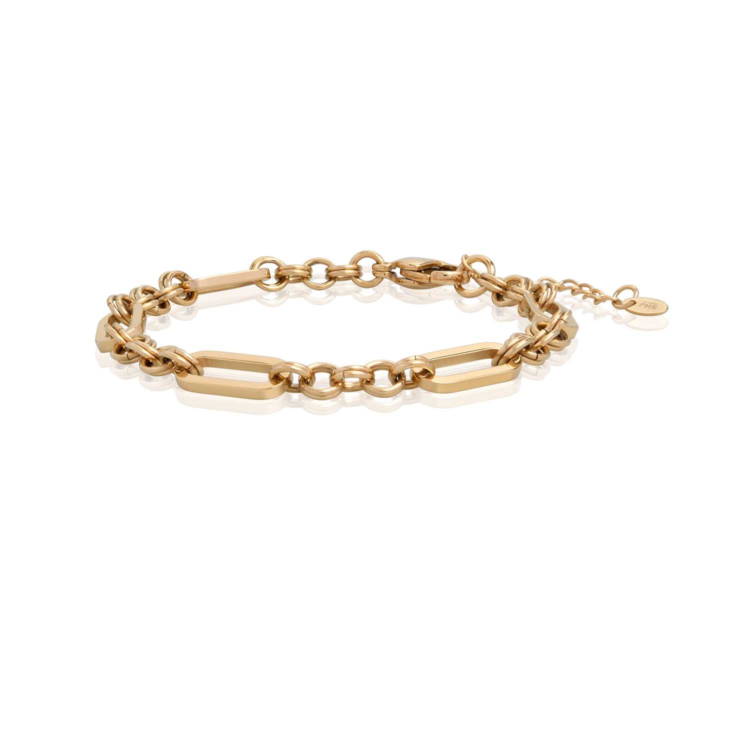 Dual Links Chain Bracelet