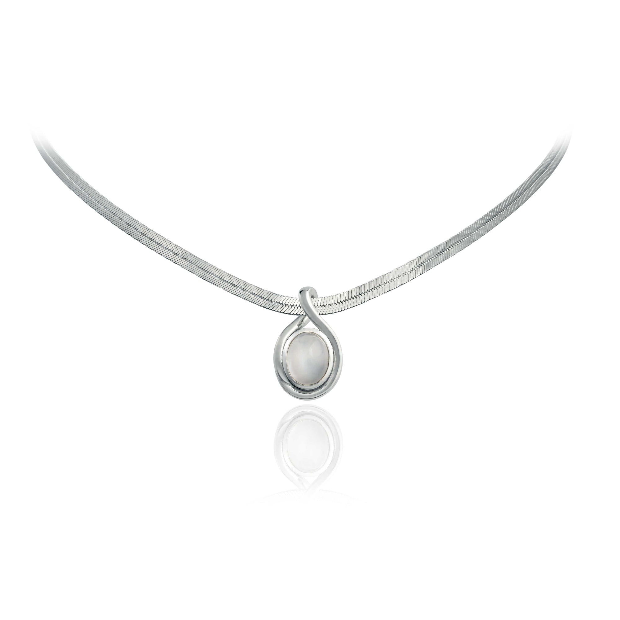 Moonstone Amulet Pendant Necklace