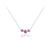 Lanna Solitaire 3-Stone Necklace