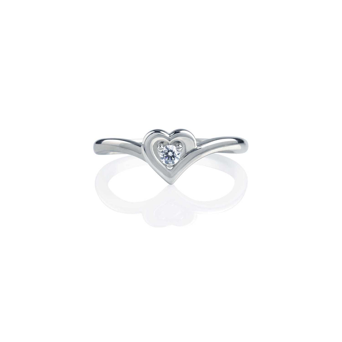 Heart Stacking Ring