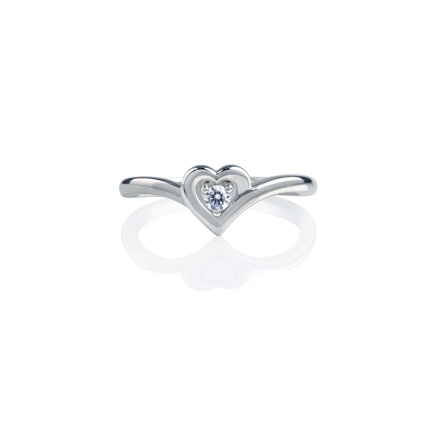 Heart Stacking Ring