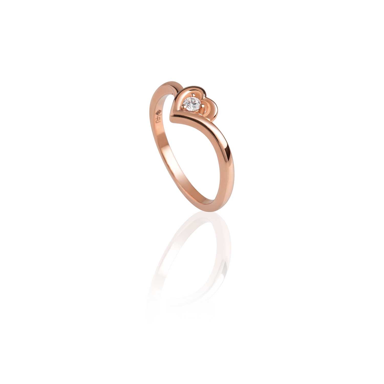 Heart Stacking Ring