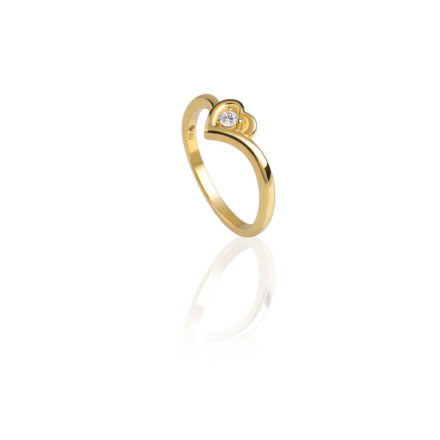 Heart Stacking Ring