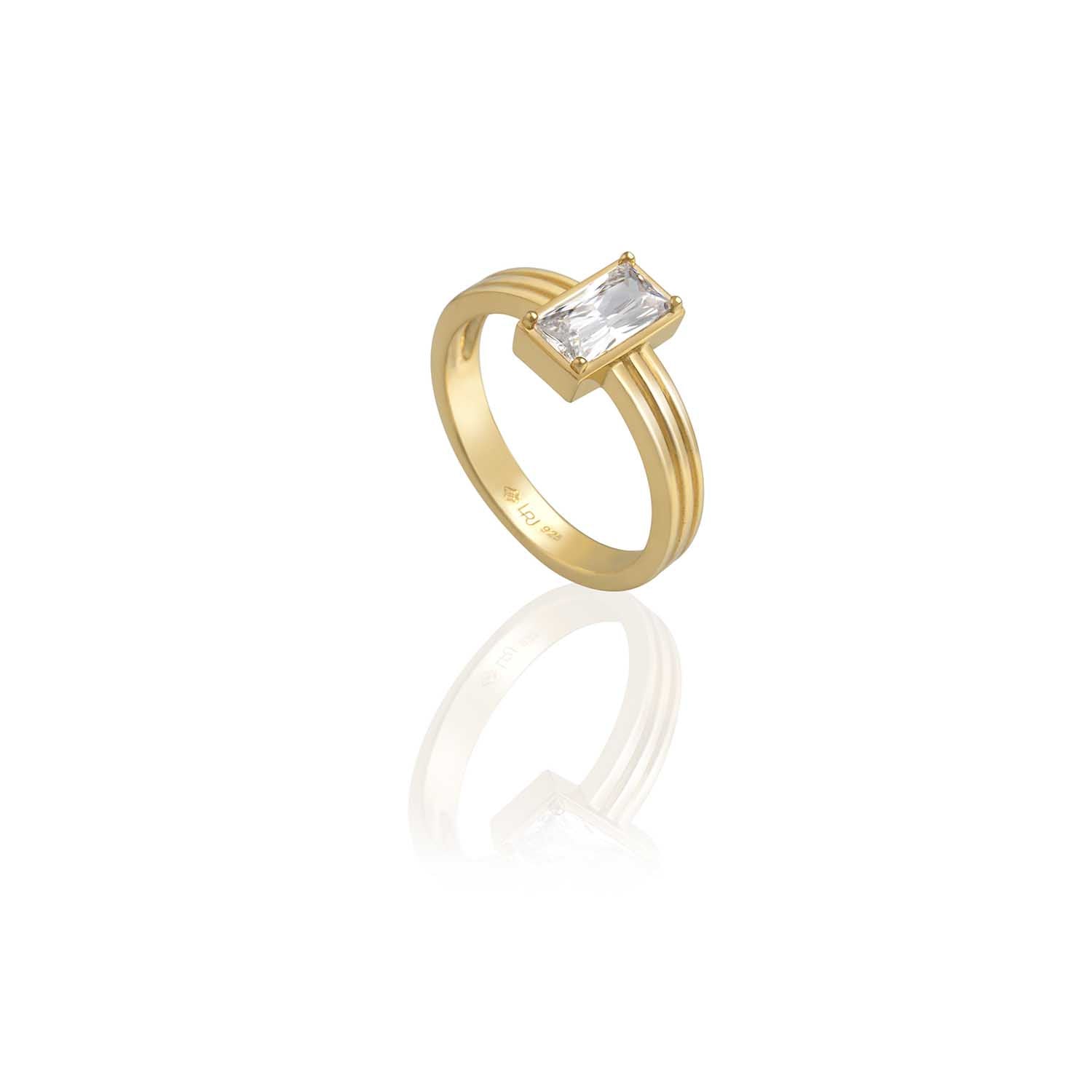 Samantha Baguette Ring