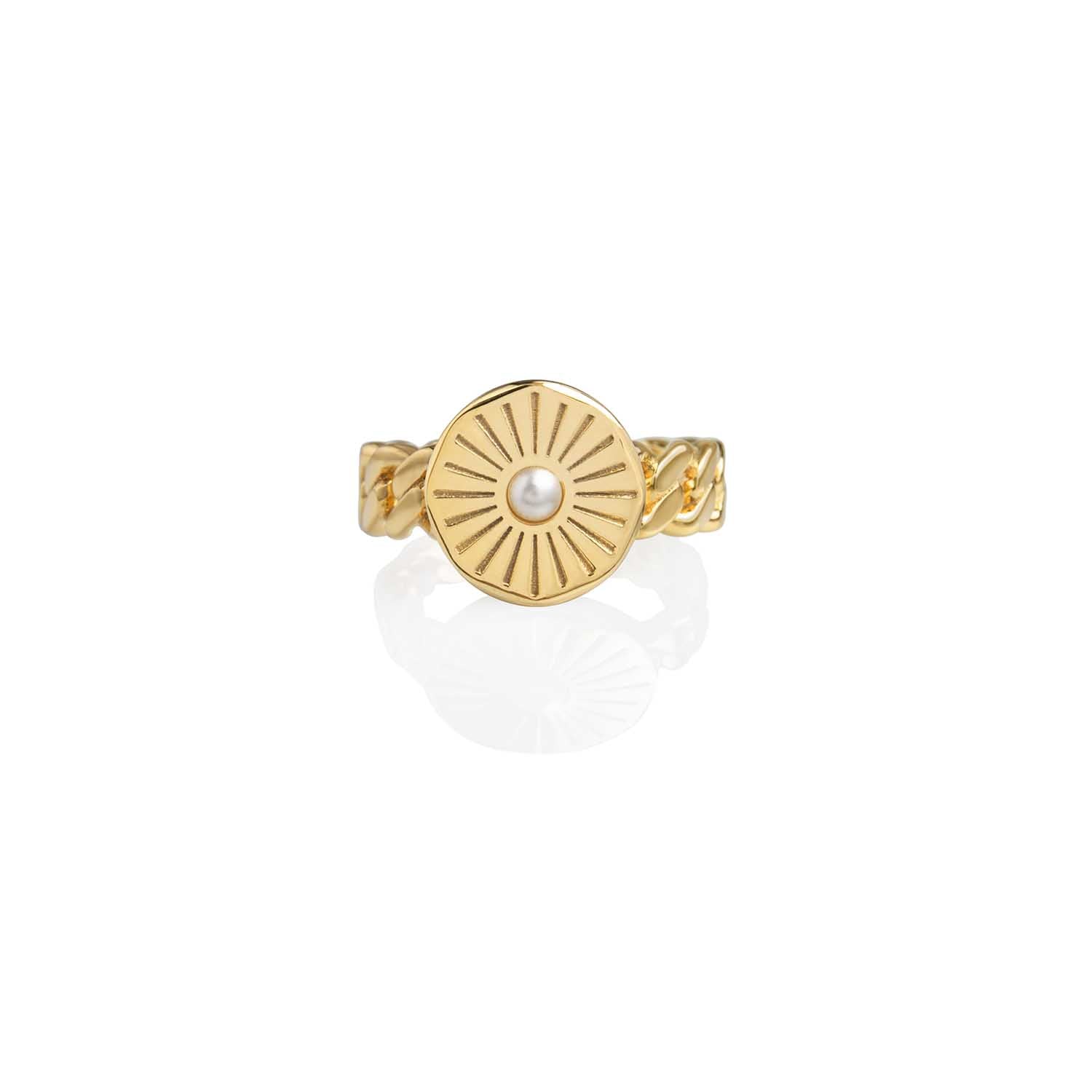 Ocean Star Sand Dollar Ring