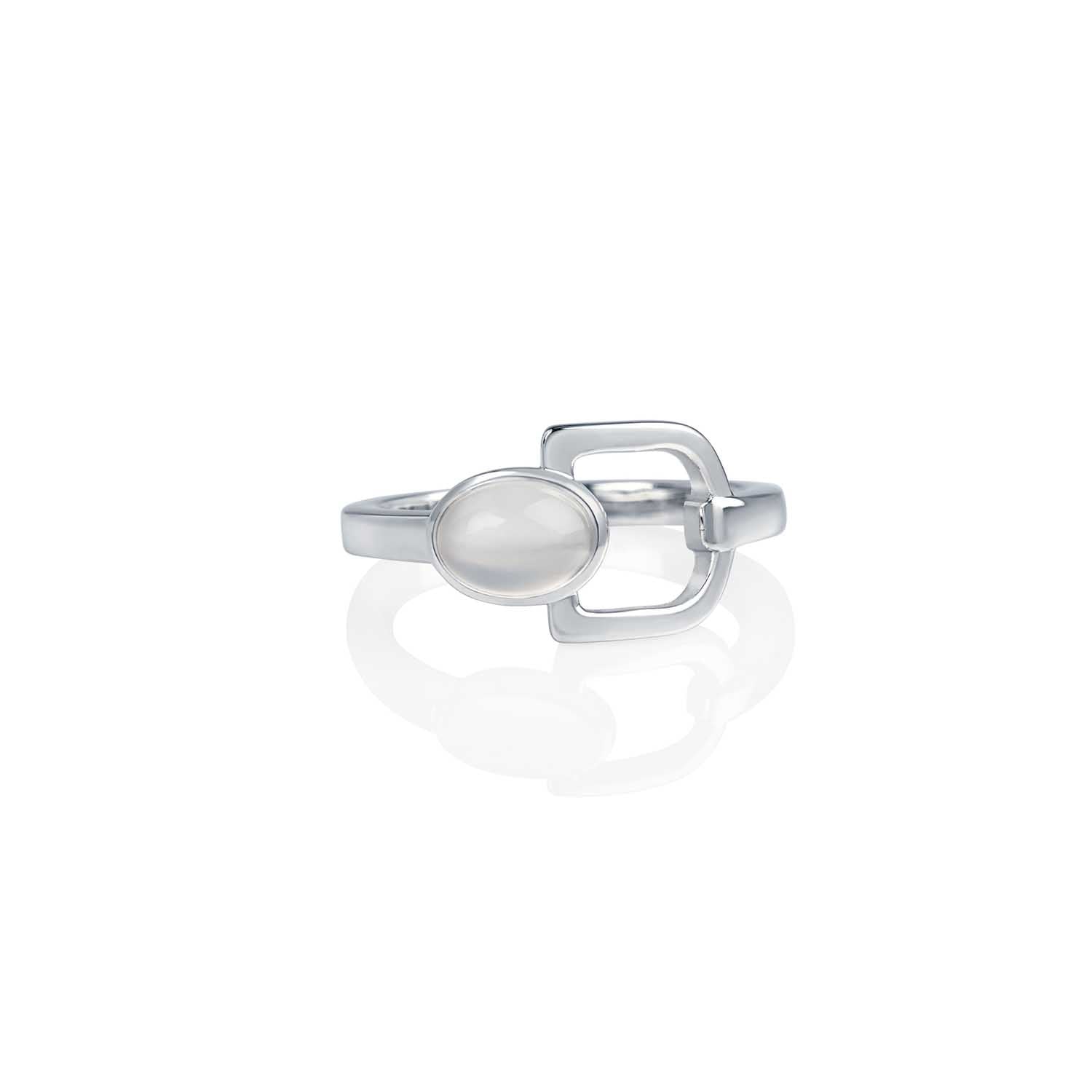 Moonstone Tide Ring