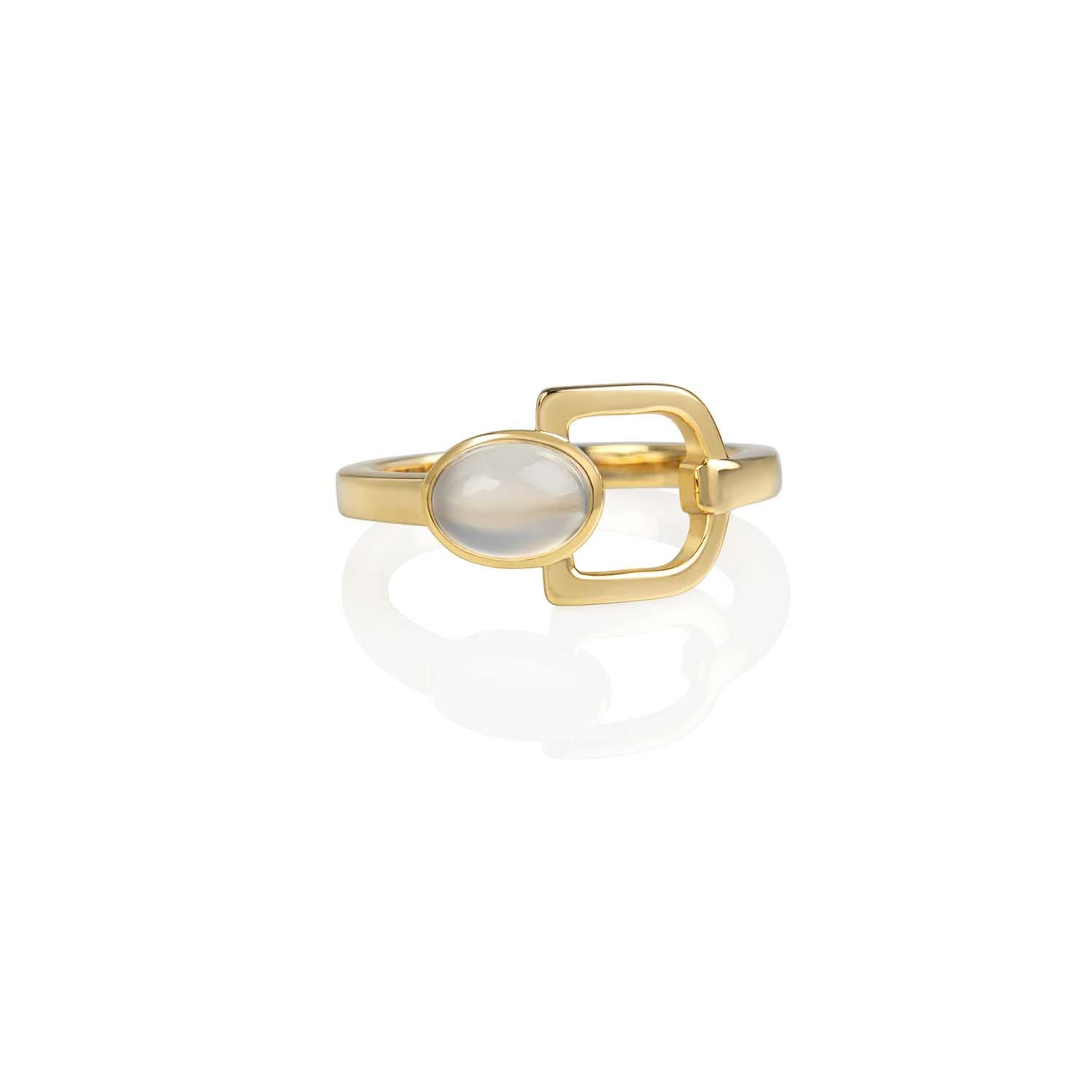 Moonstone Tide Ring