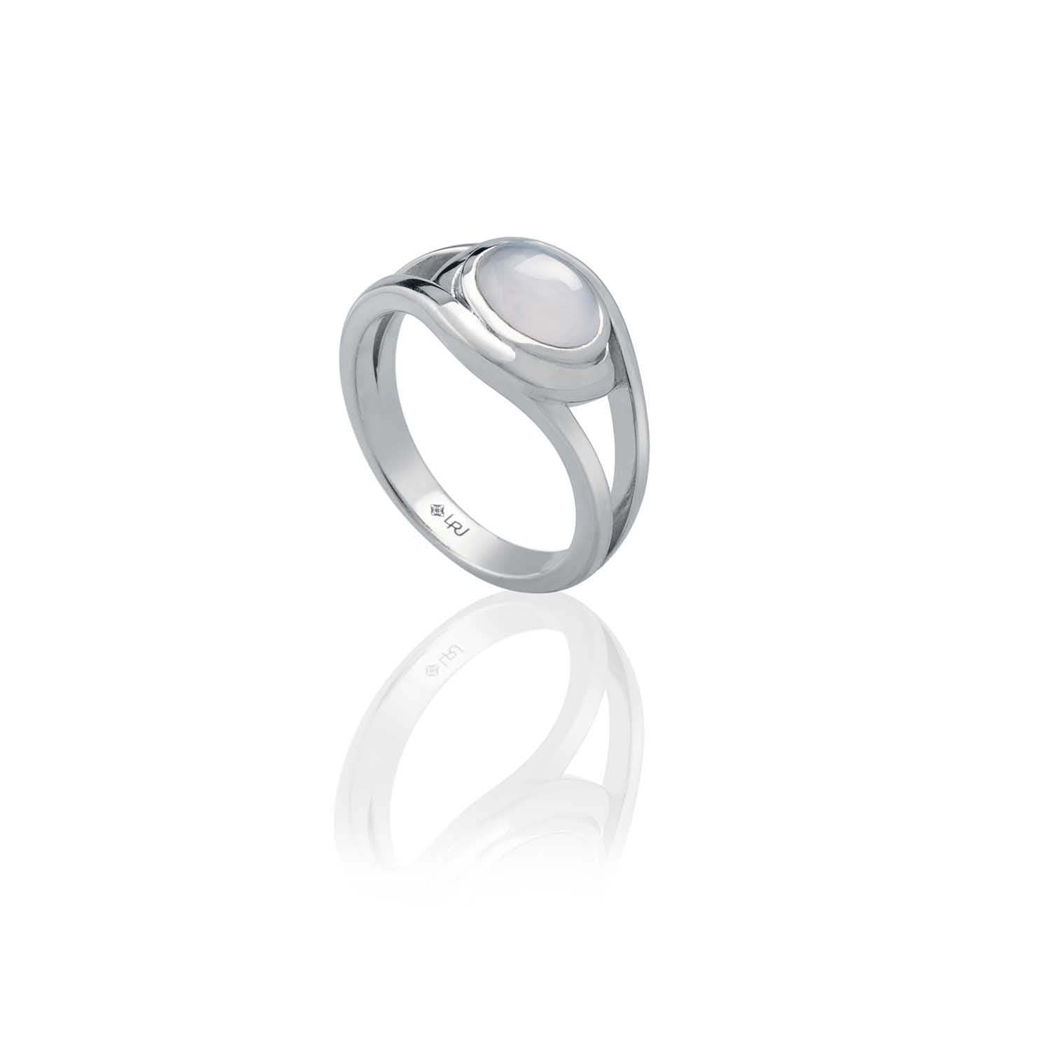 Moonstone Amulet Ring