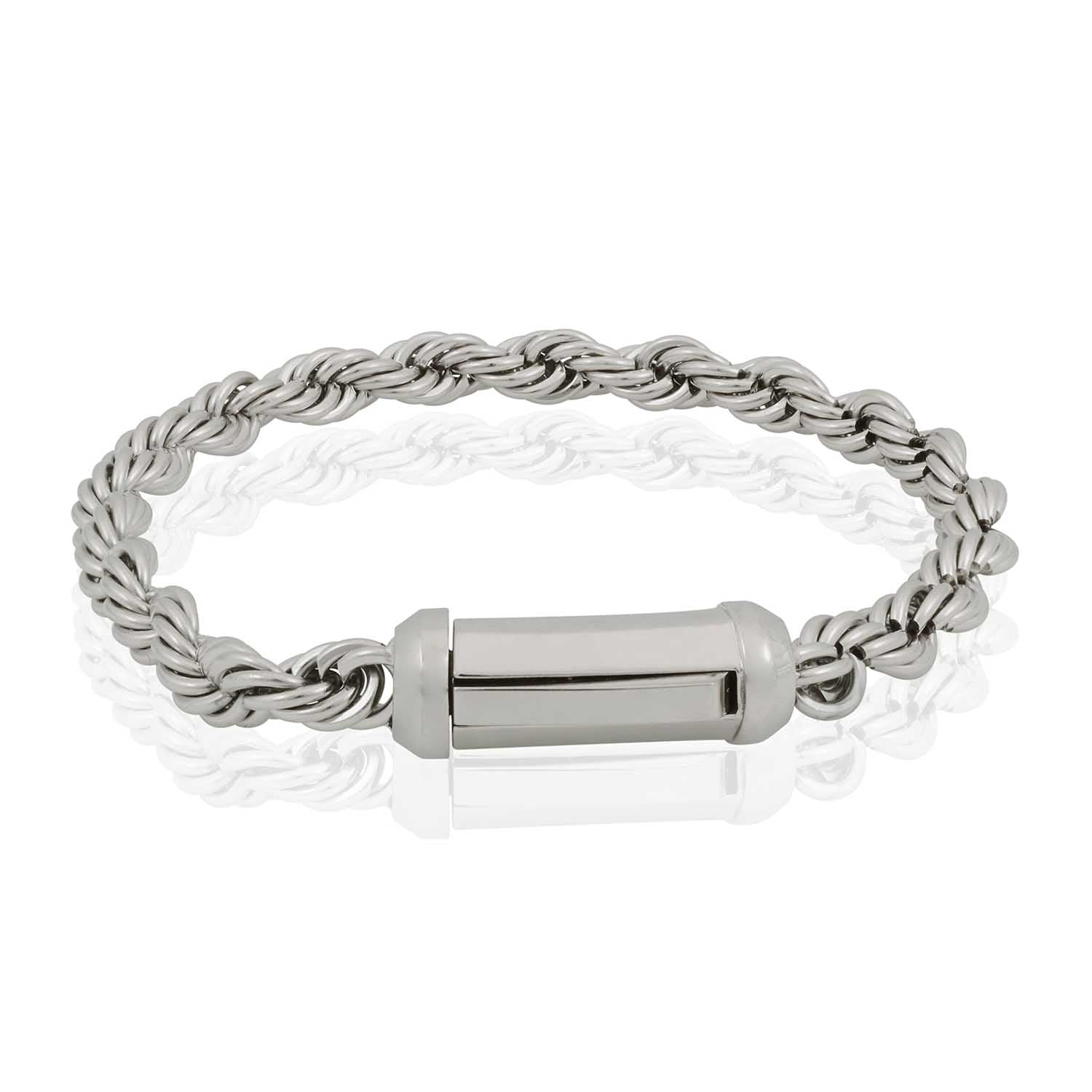 Rope Chain Bracelet Steel Horse Jewelry