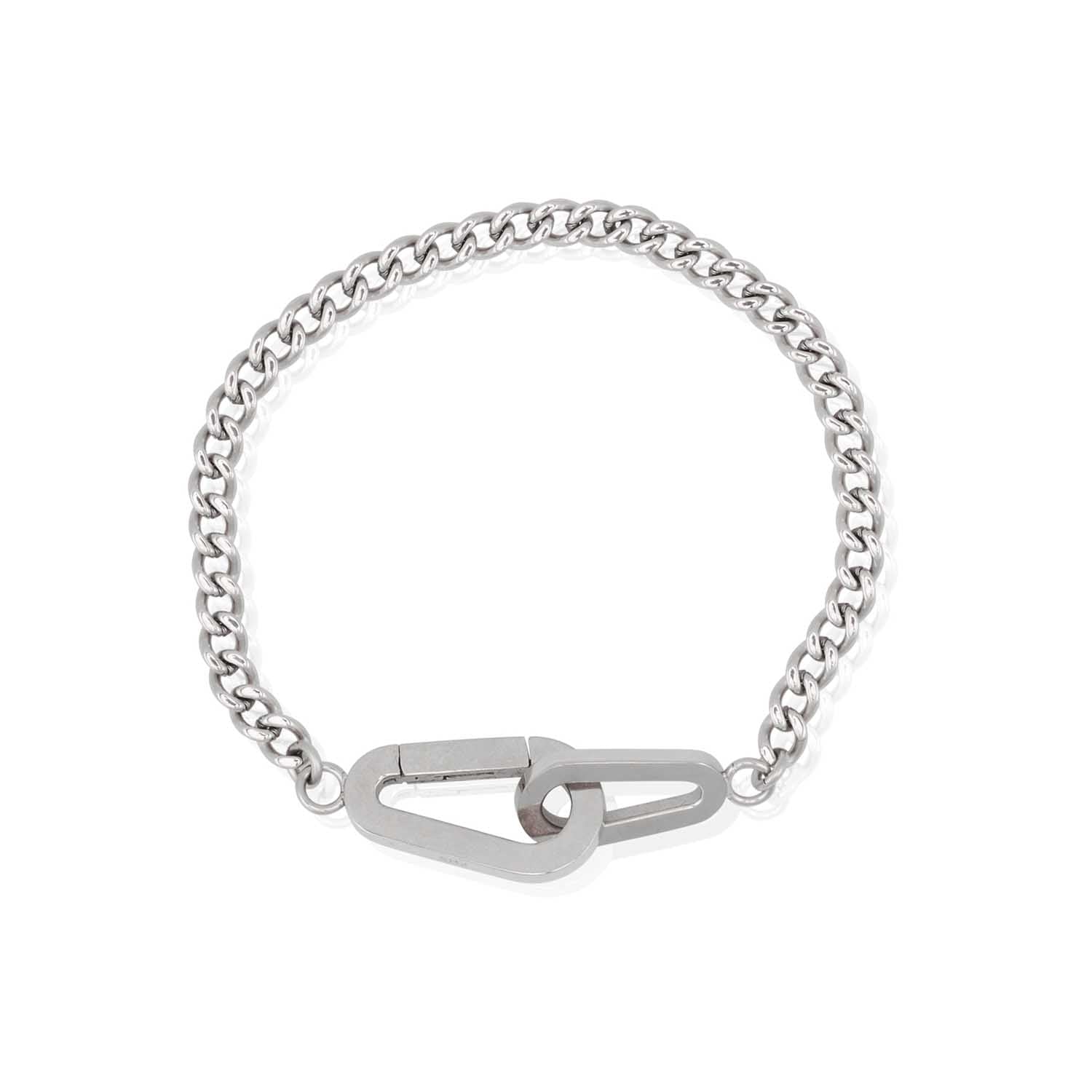 Double Carabiner Bracelet