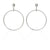 Single Ring Post Earrings