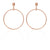 Single Ring Post Earrings