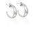 Double Carabiner Hoop Earrings