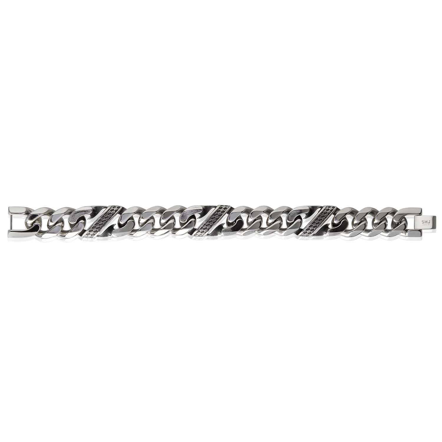 Bling Double Link Chain Bracelet