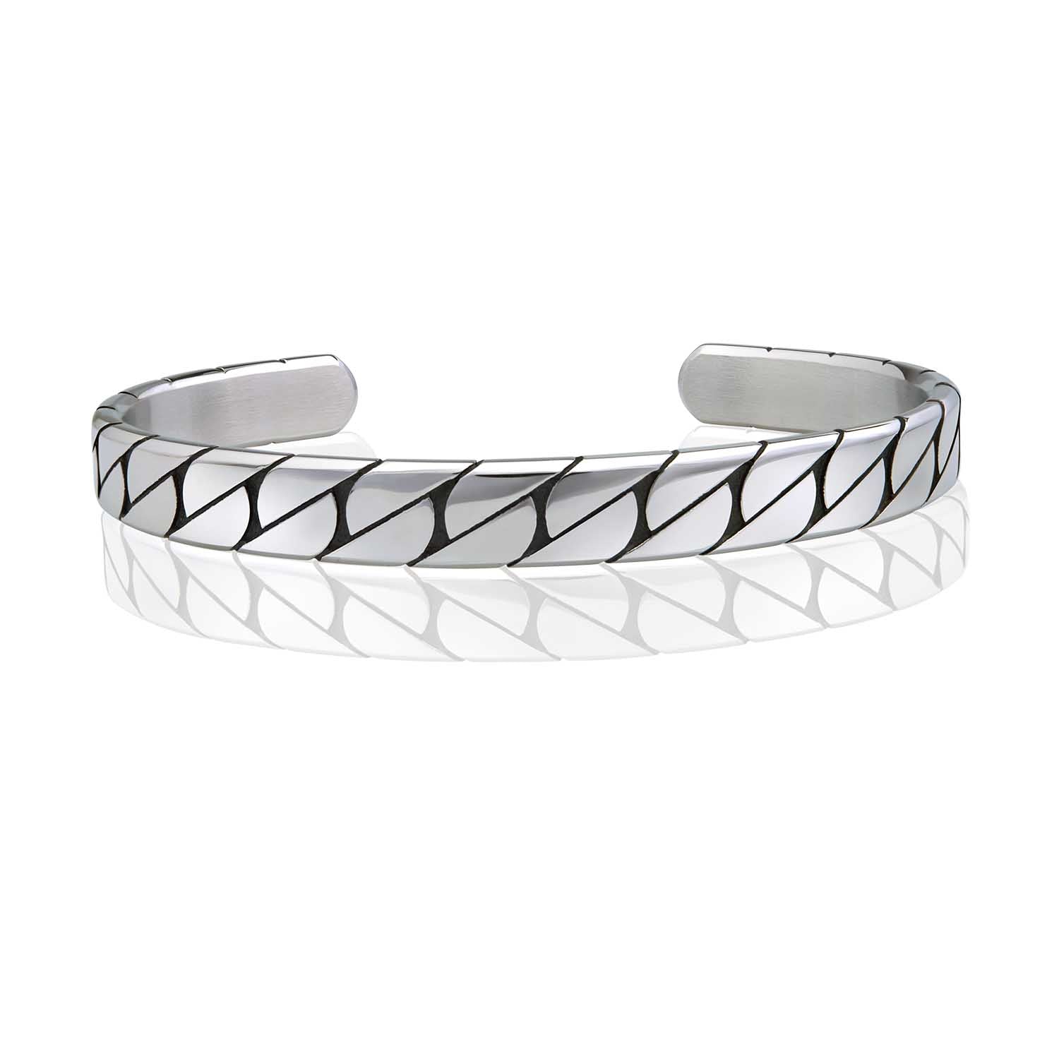 Glide Men's Chain Cuff Bracelet