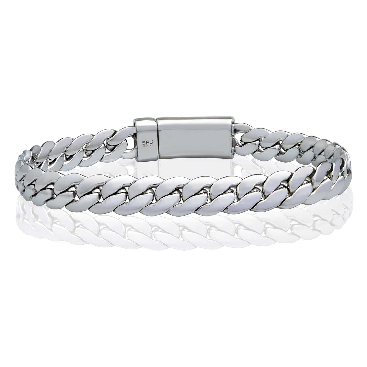 Glide Men's Chain Bracelet Steel Horse Jewelry