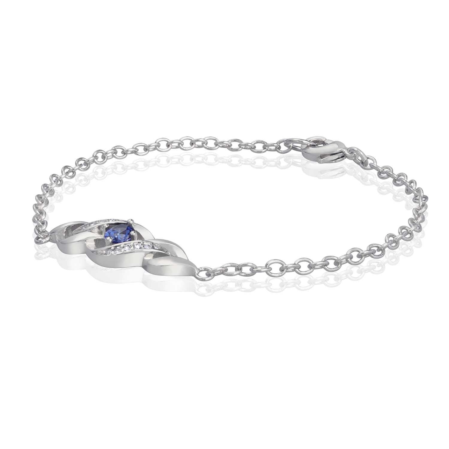 Blue Teardop Bracelet