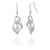 White Teardrop Earrings