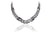 Bling Double Link Chain Necklace Steel Horse Jewelry