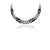 Black Double Link Chain Necklace