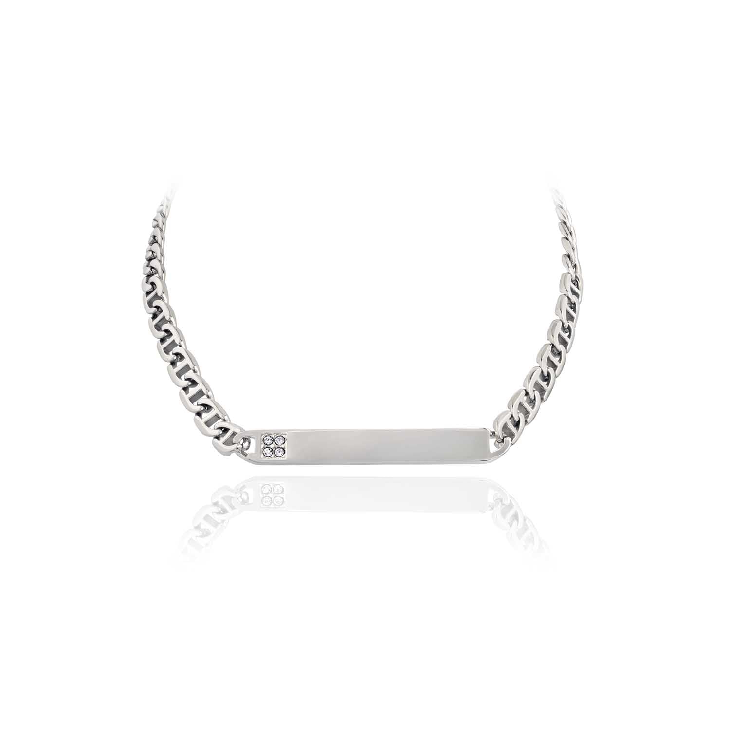 Luxe Bar Necklace Steel Horse Jewelry