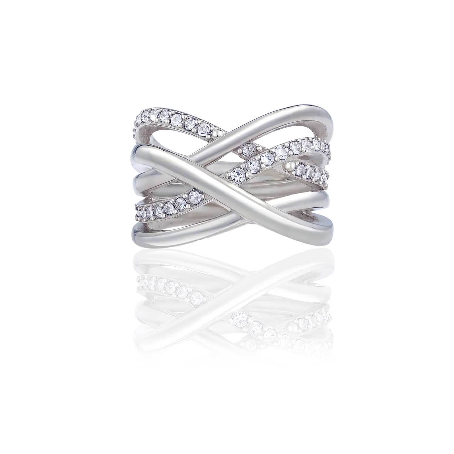 Interlace Ring Steel Horse Jewelry