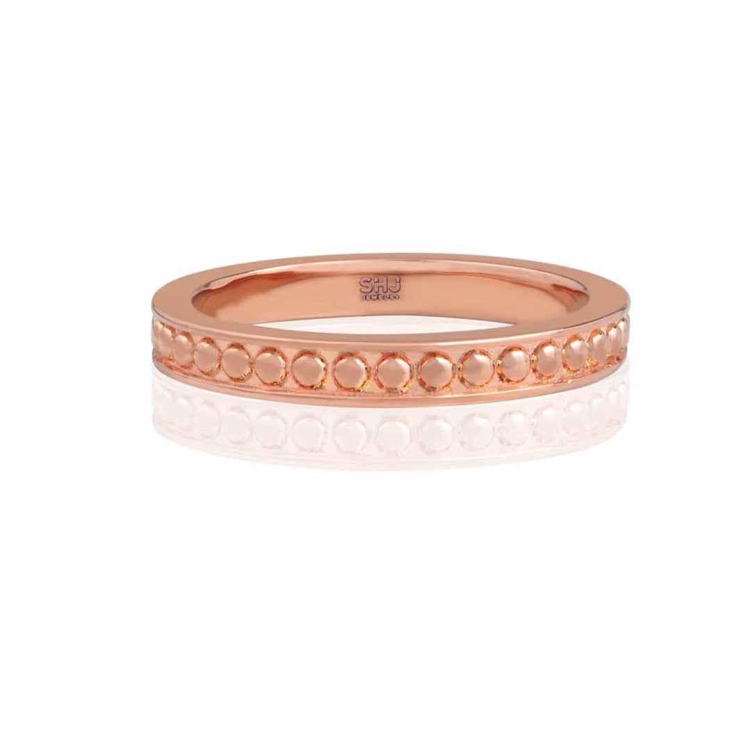 Beaded Stacking Ring